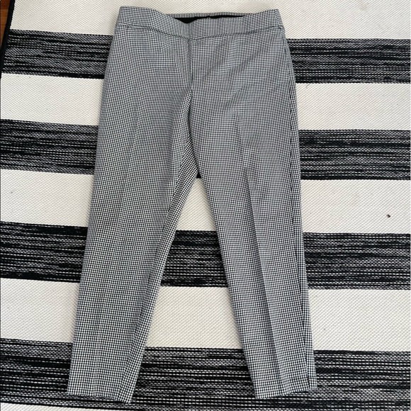 Talbots Monochrome Patterned Cropped Pants - Picture 1 of 5